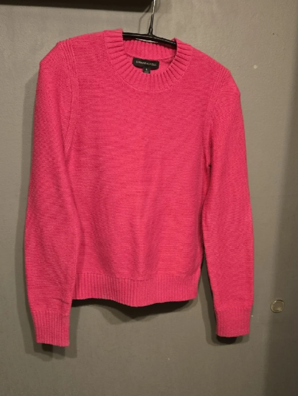 Banana Republic Pink Crewneck Sweater Sz S - Picture 5 of 5